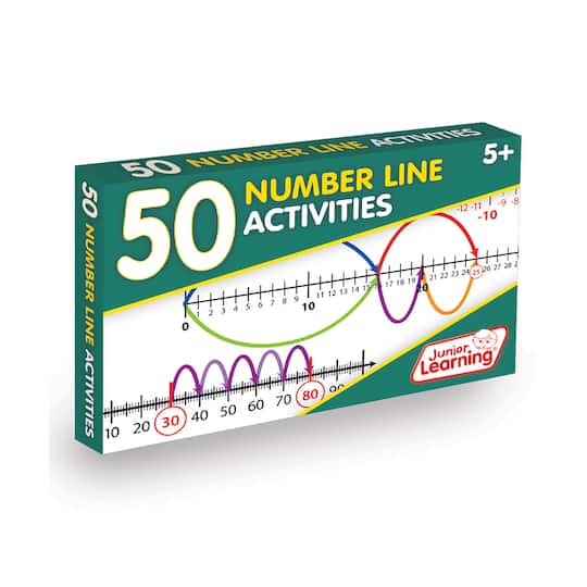 Junior Learning&#xAE; 50 Number Line Activities Learning Set